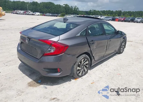 2017 Honda Civic Ex from USA, damaged, VIN 2HGFC2F75HH502920